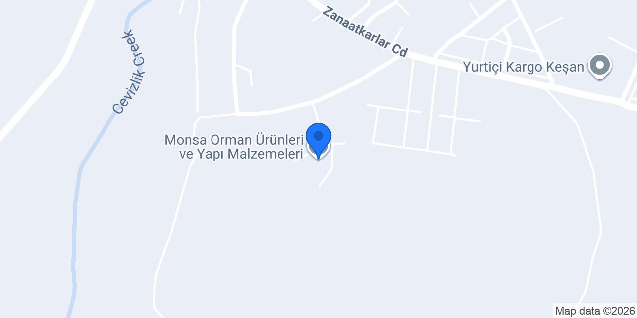 Monsa Orman Ürünleri ve Yapı Malzemeleri konumu
