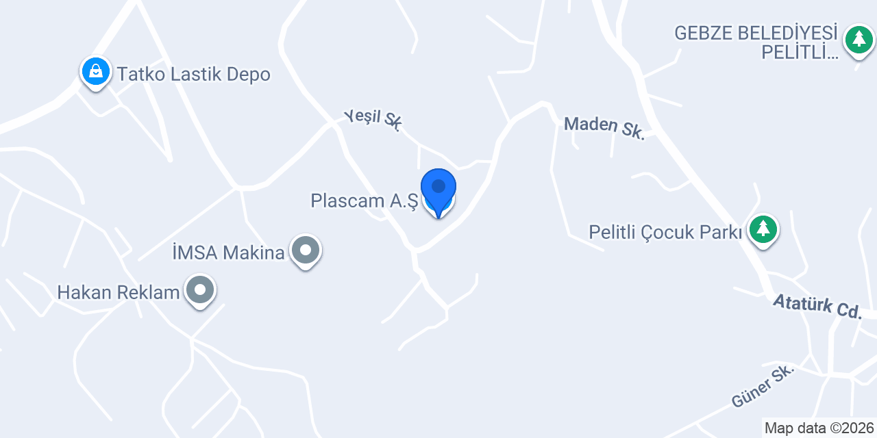 Plascam A.Ş. konumu