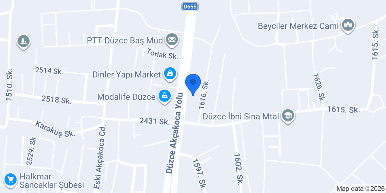 Aksu tesisat inşaat konumu