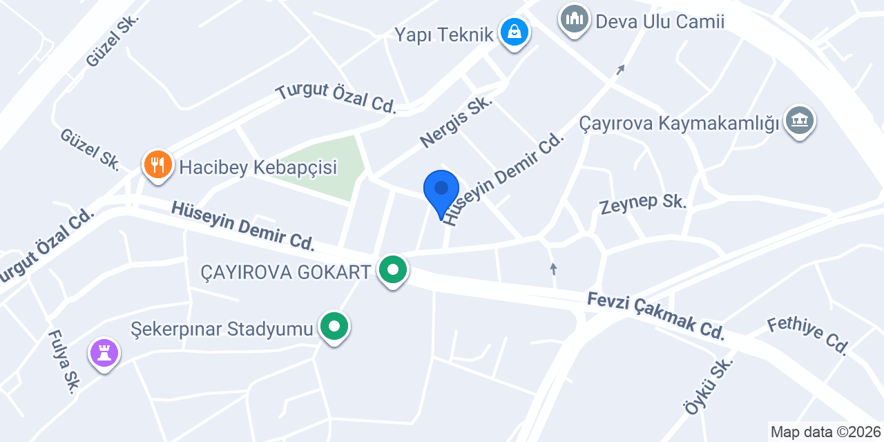 Öz Kadırga konumu
