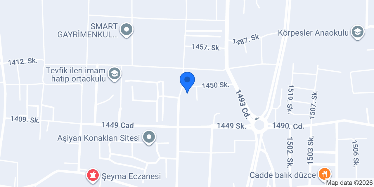 Ak Seramik Atölye konumu