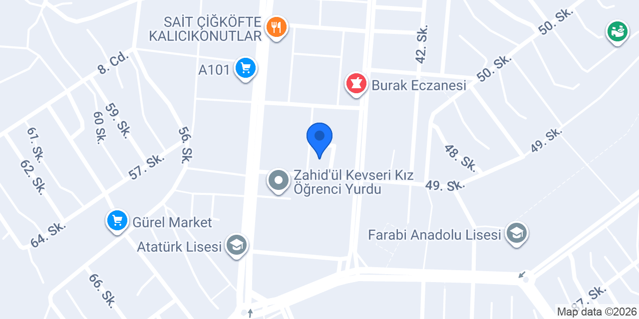 Yenikent Kızılay Polis Merkezi konumu