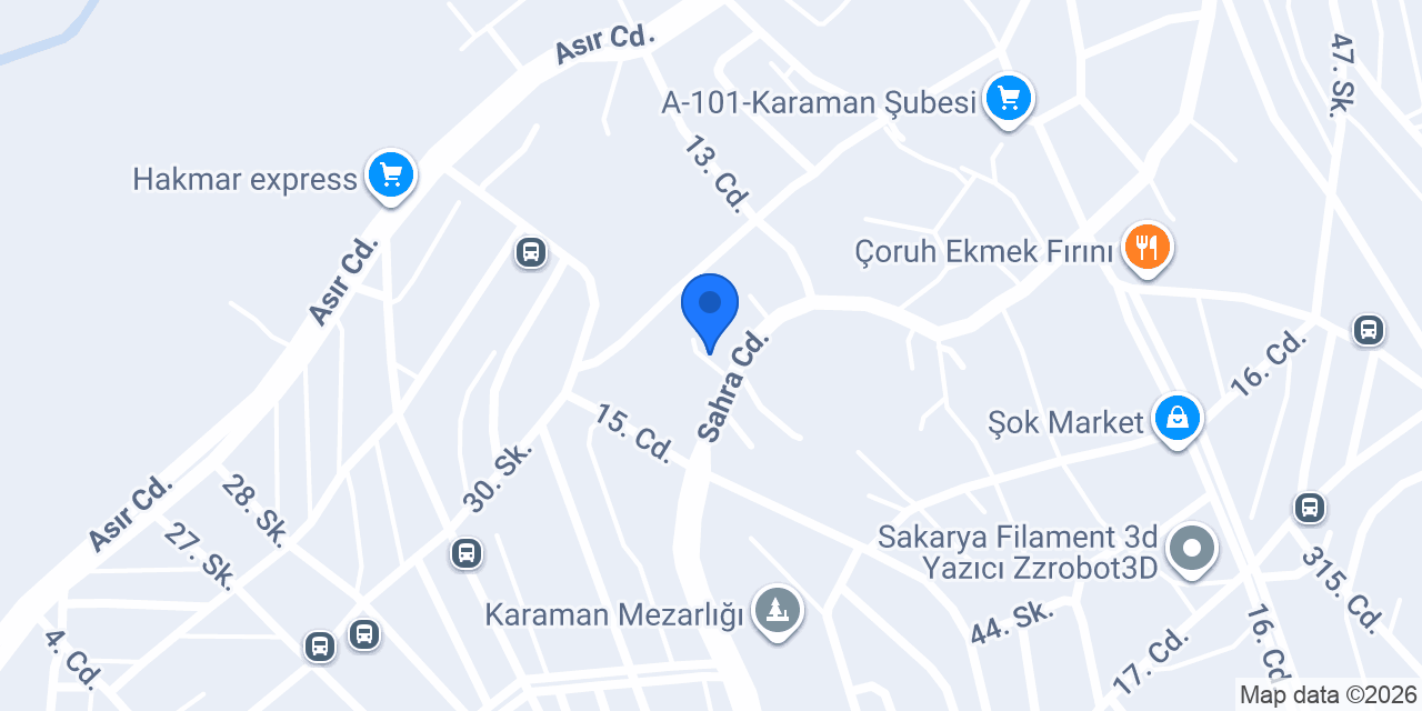 Rota Dokorasyon konumu