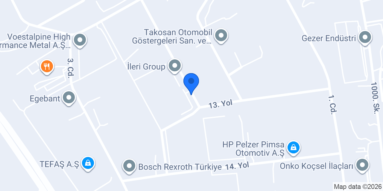 ASİL ÇELİK SANAYİ VE TİCARET A.Ş konumu