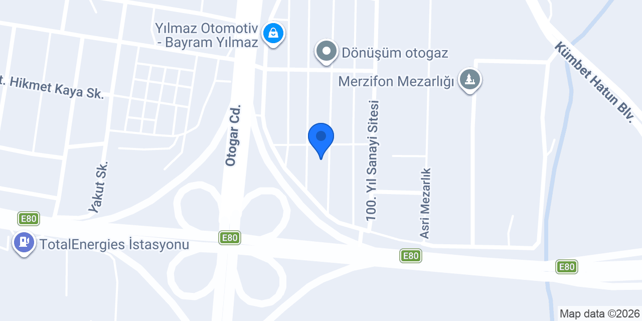 Bayraktar Mobilya konumu