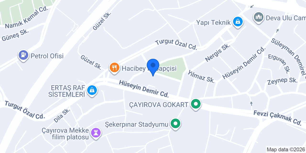 Gümüş-Er Oto Yedek Parça konumu