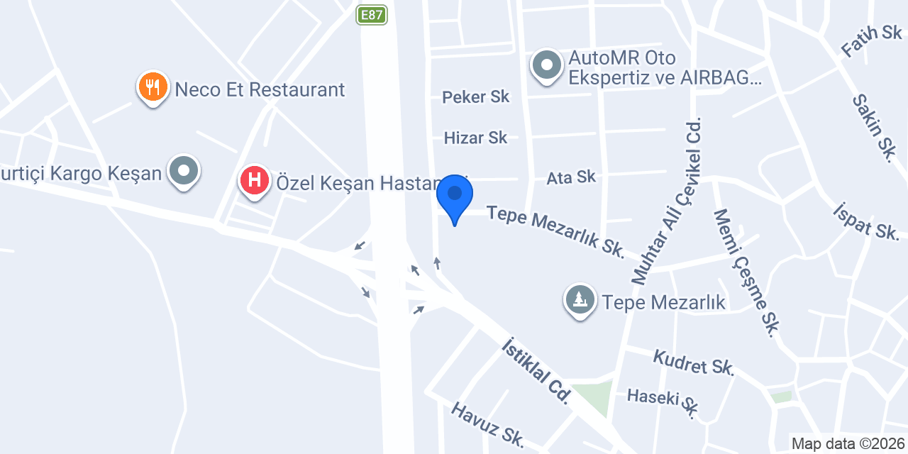 İşver ızgara ve çorba salonu konumu