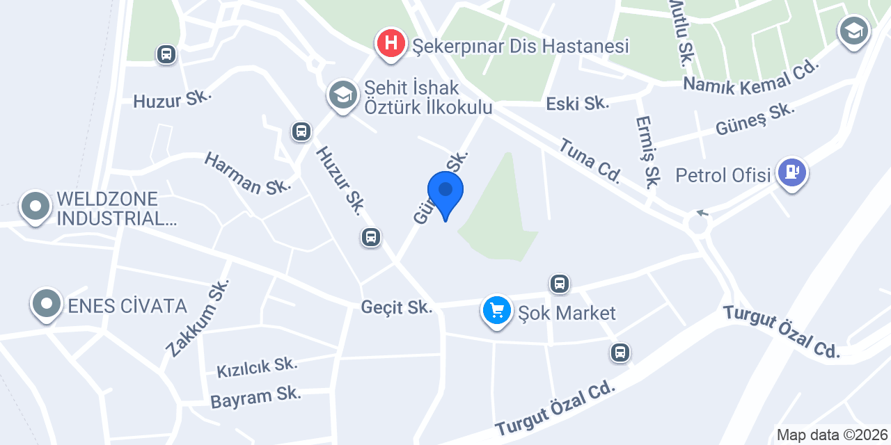 A&Y KİMYA YÜKSEL BAŞTÜRK konumu