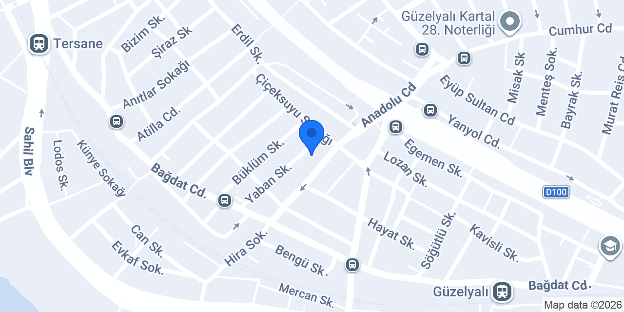 Güzelyalı Rüya Bahçesi Anaokulu konumu