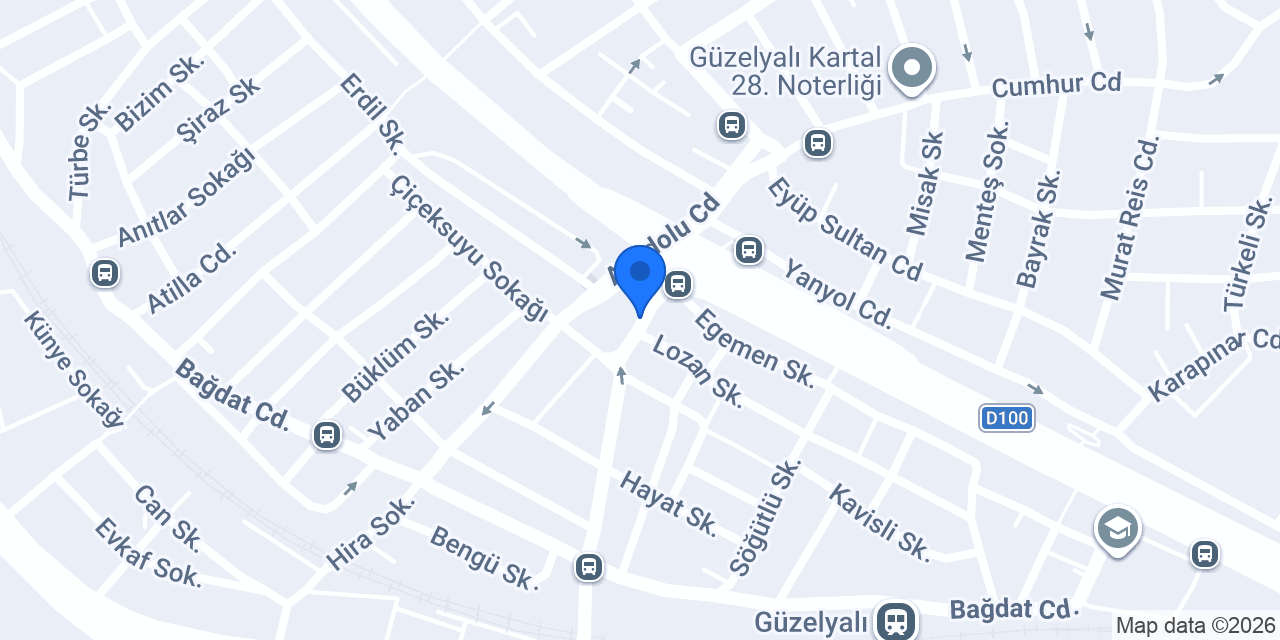 Has Pide Salonu konumu