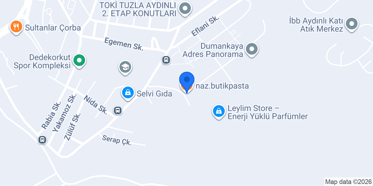 naz.butikpasta konumu