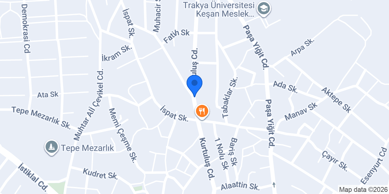 Kurtuluş İlkokulu konumu