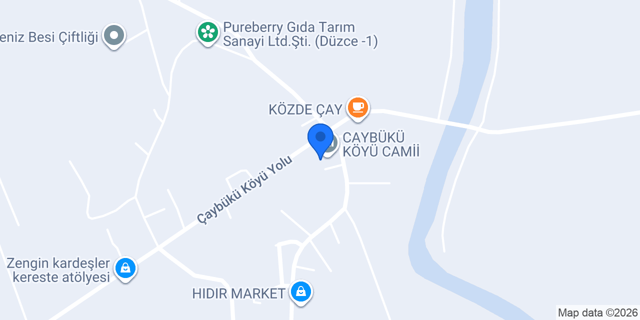 Çaybükü Köyü Muhtarlığı konumu