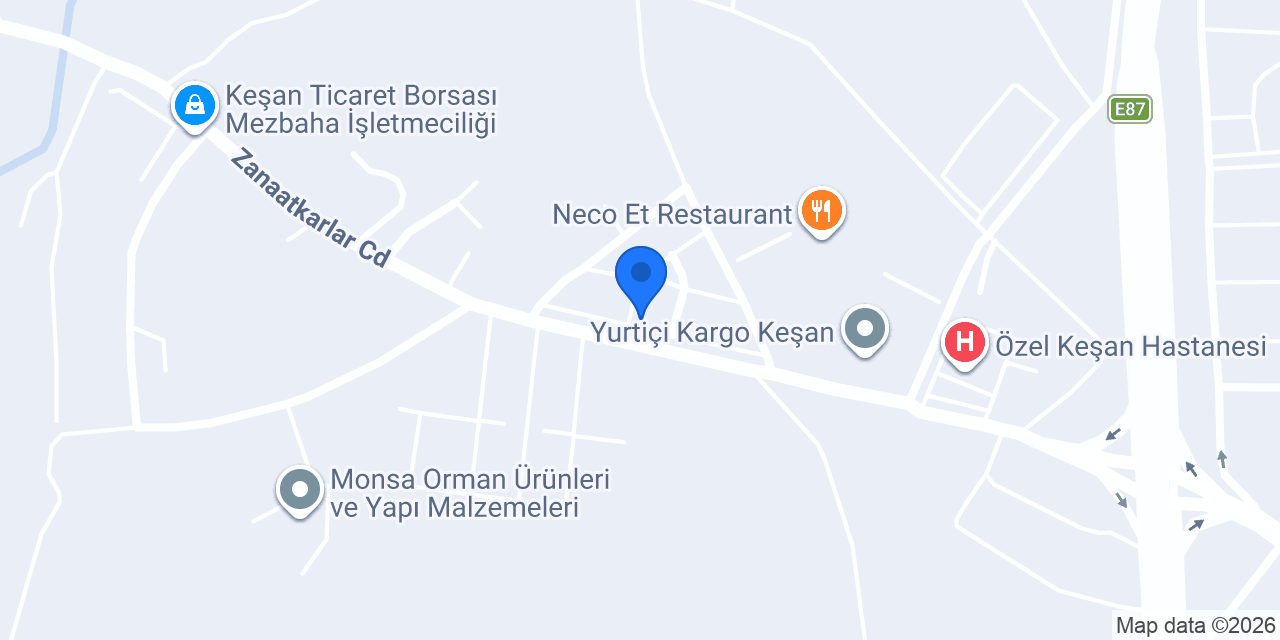 Göksu Mermer Granit konumu