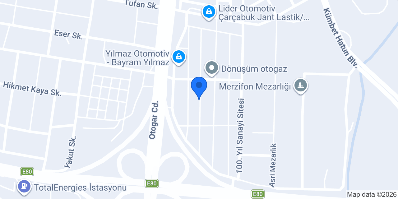 Modesan Mobilya konumu