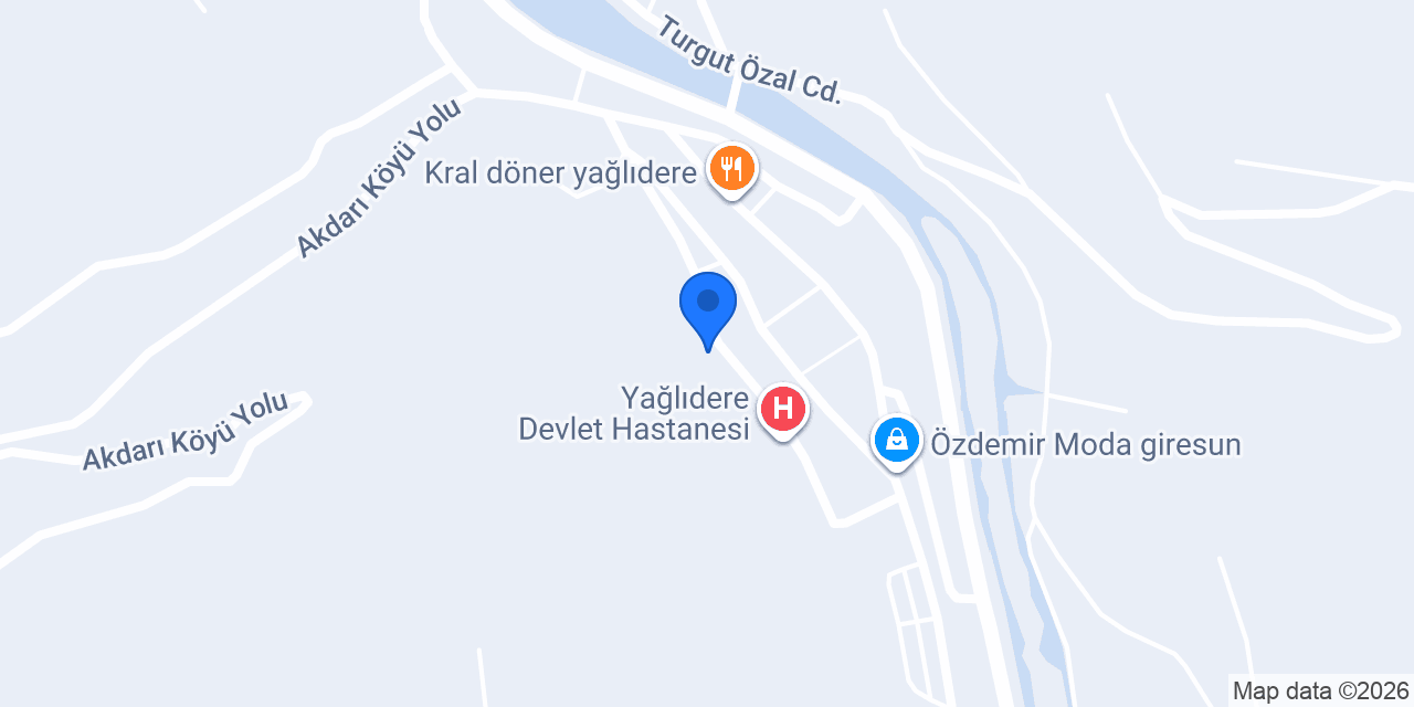 Yağlıdere Noterliği konumu