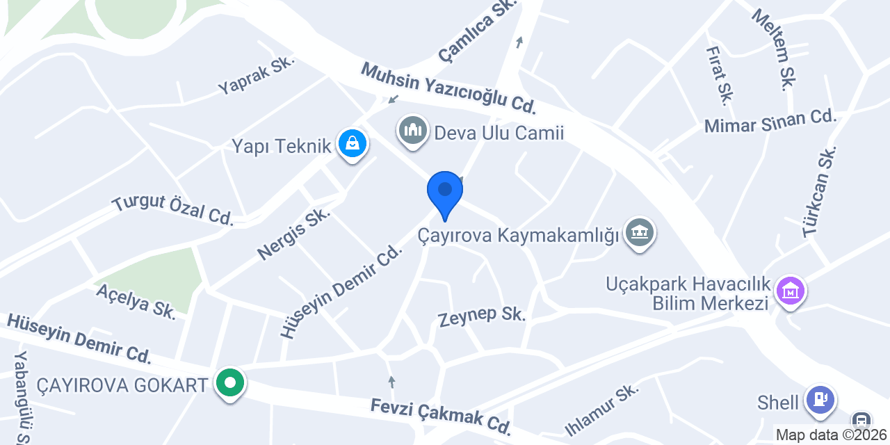 DİZAYN CAFE & RESTAURANT konumu