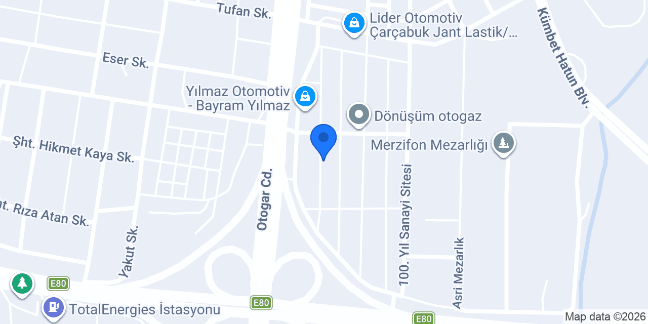 Emrah Yapı Cam Balkon konumu