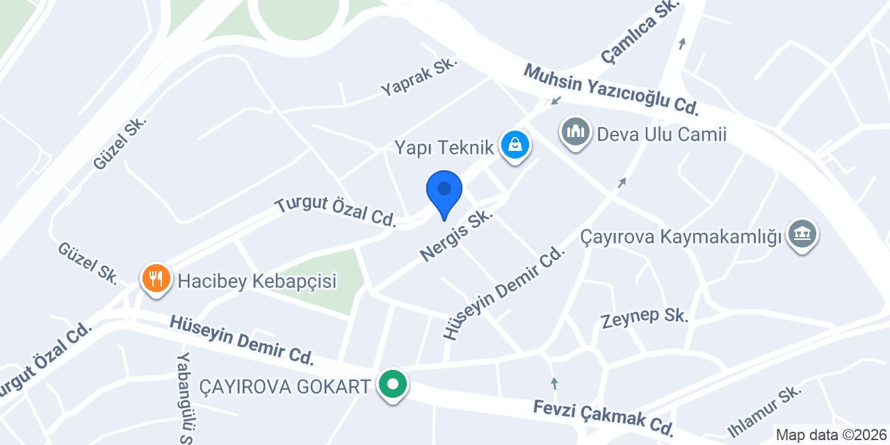 Alphatech Mühendislik AŞ konumu