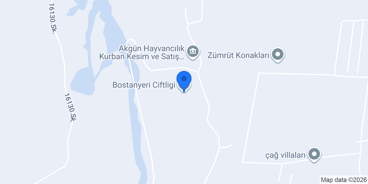 Bostanyeri Ciftligi konumu