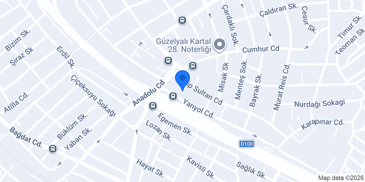 Mavi GPO konumu