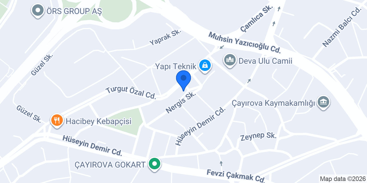 Kesici Takım Evi konumu