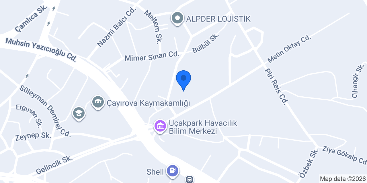 ALP DOWEL BAR konumu