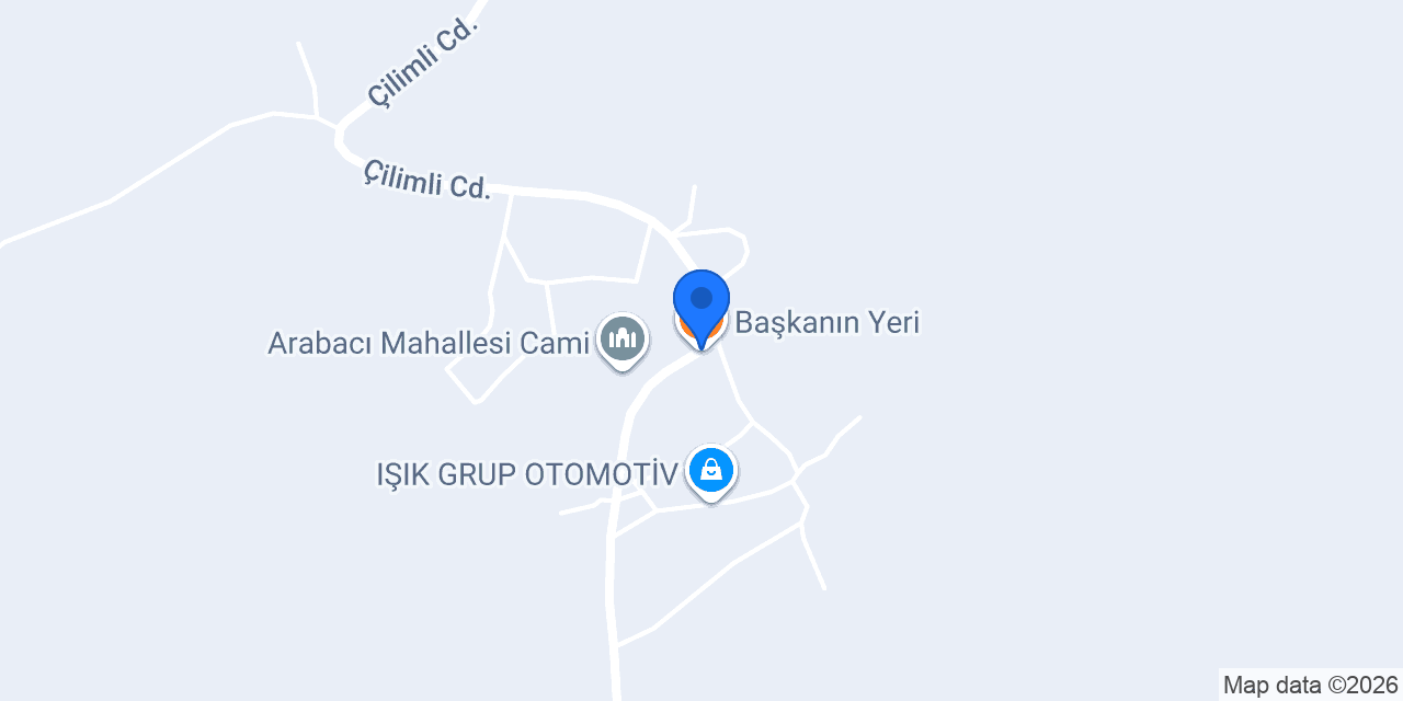 Başkanın Yeri konumu