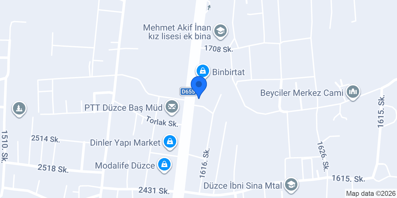 Düzce Doğa Tarım konumu