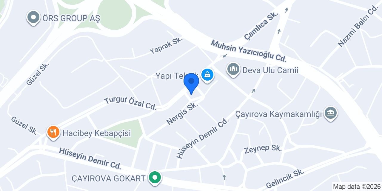 Has Kaptan Teknik Hırdavat konumu