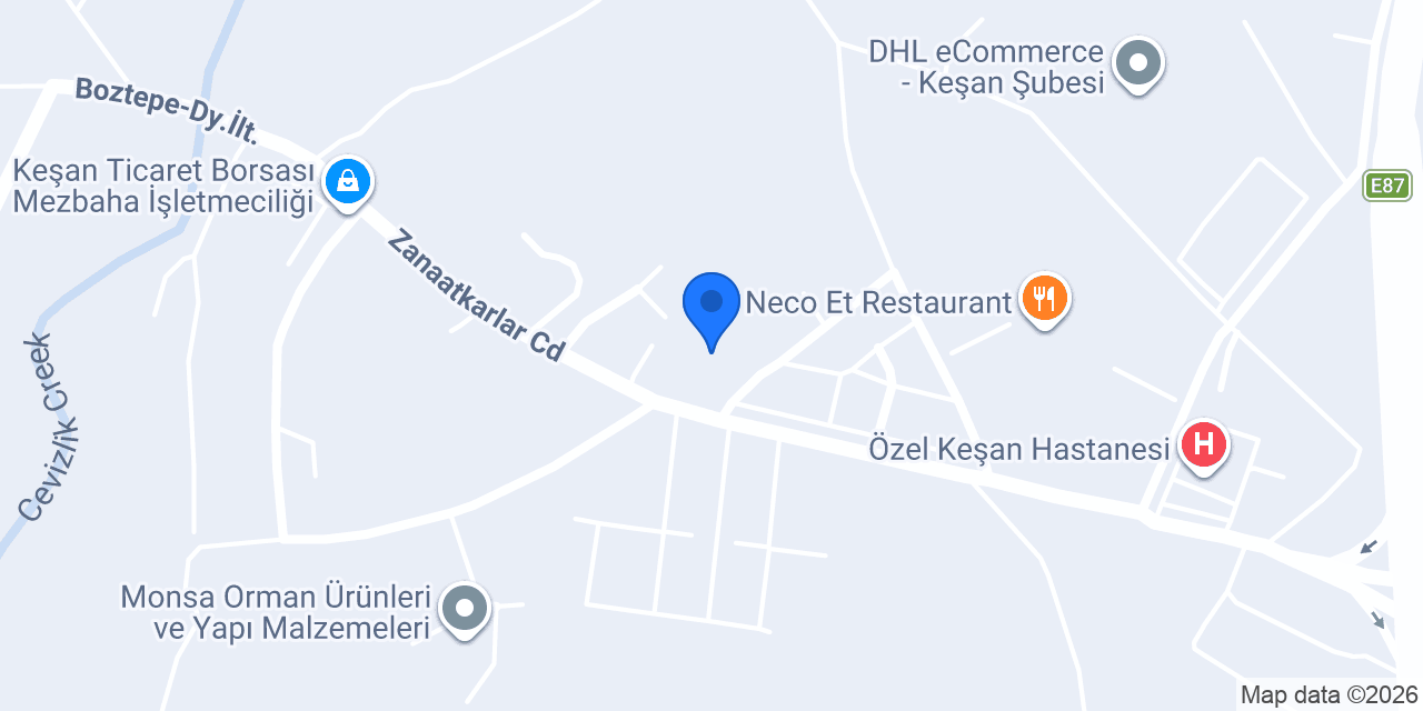 GÜRŞAT TİCARET konumu