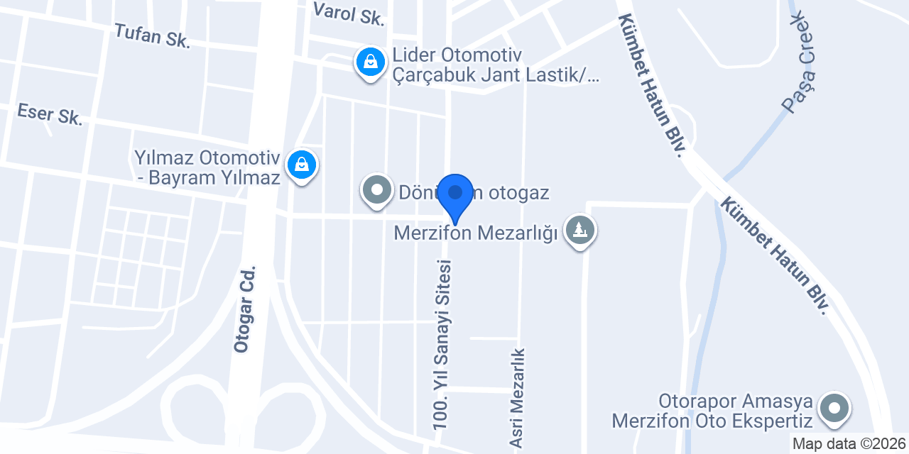 Tokat Mermerit konumu