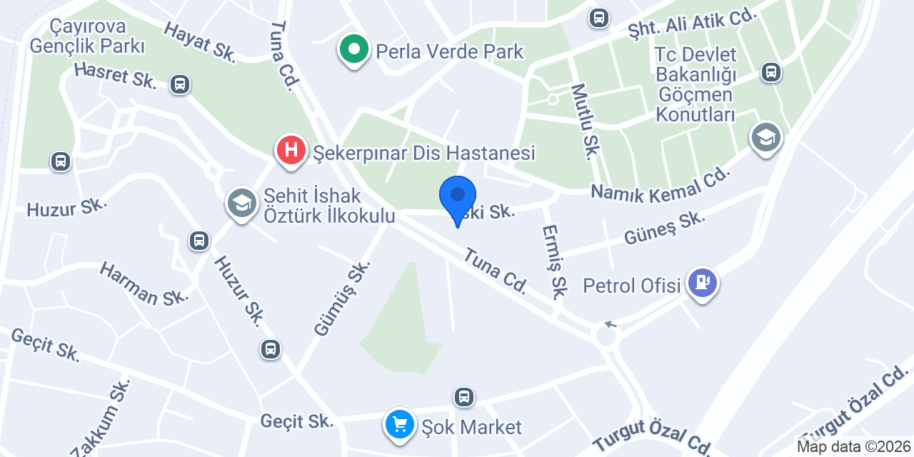 Tahıldan Pasta Cafe konumu