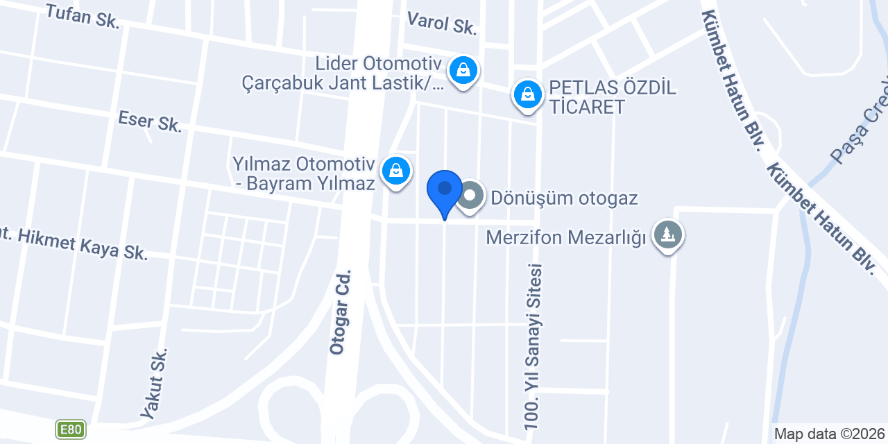 Yaka Ticaret konumu