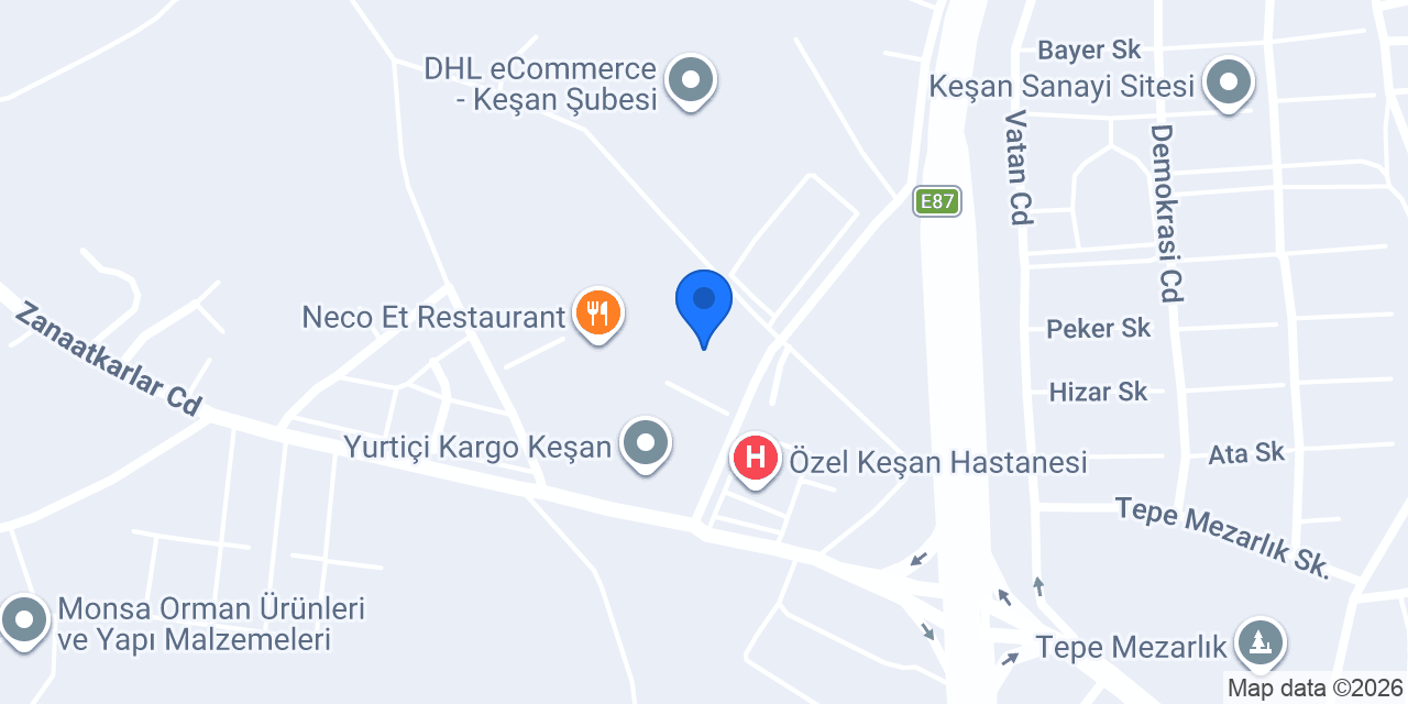 Sütaş Keşan Bölge Satış Yöneticiliği konumu