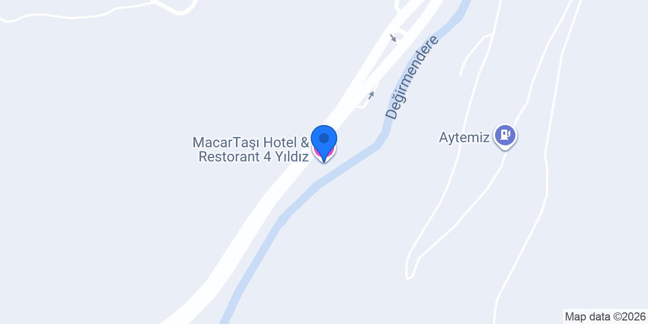 MacarTaşı Hotel & Restorant 4 Yıldız konumu