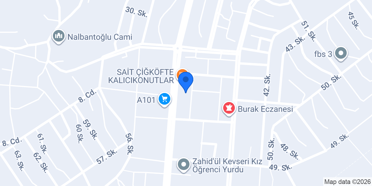 Evin Lokantası konumu