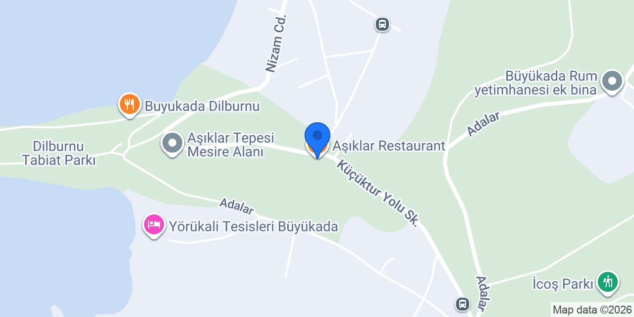 Aşıklar Restaurant konumu
