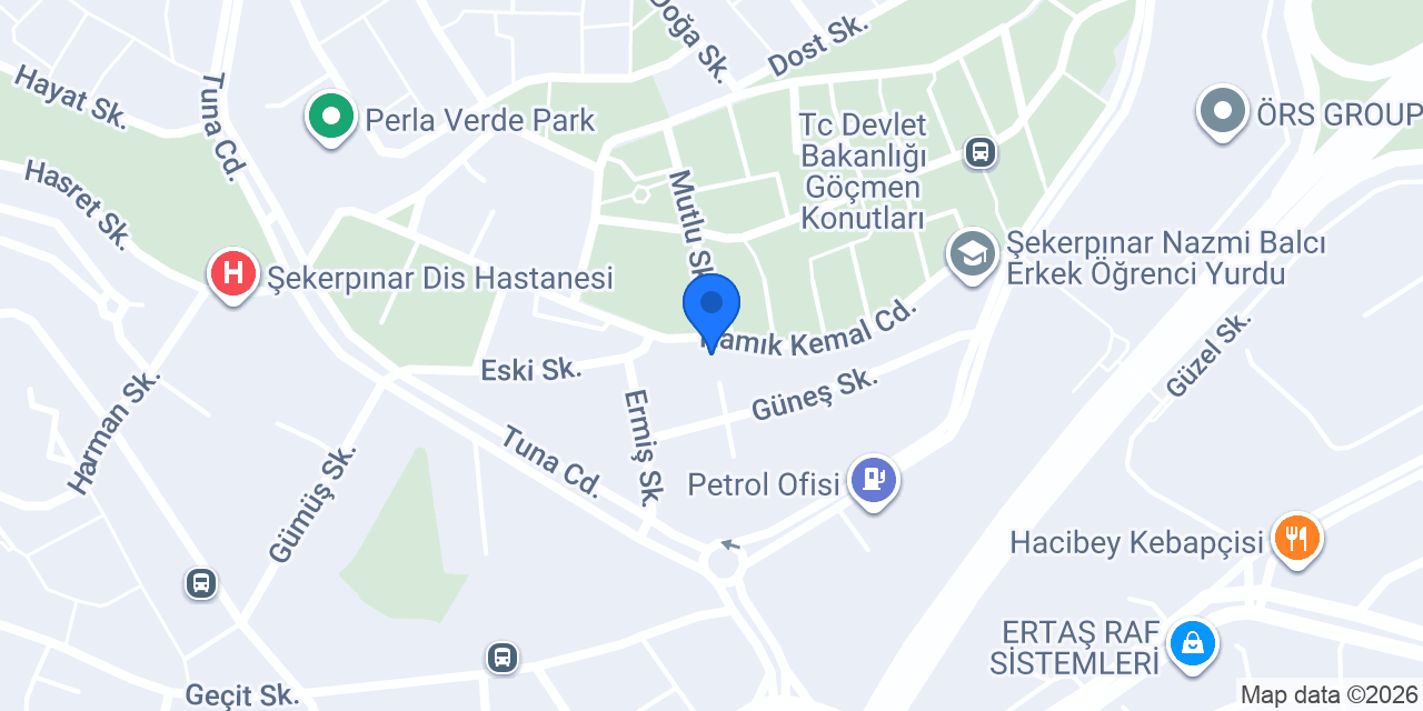 BANİÇKAM (Gül Pastanesi) konumu