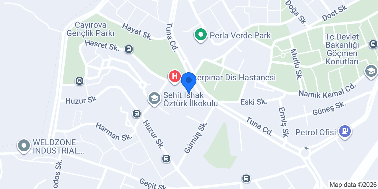 Şekerpınar Toki Anaokulu konumu