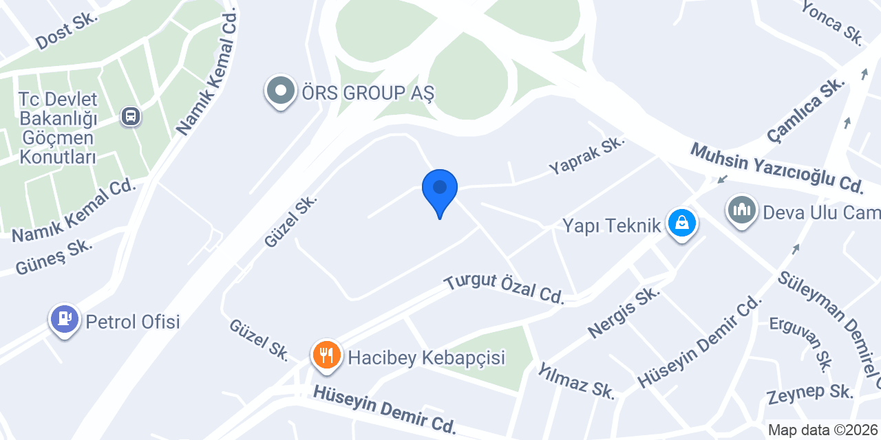 Berbak Gıda konumu