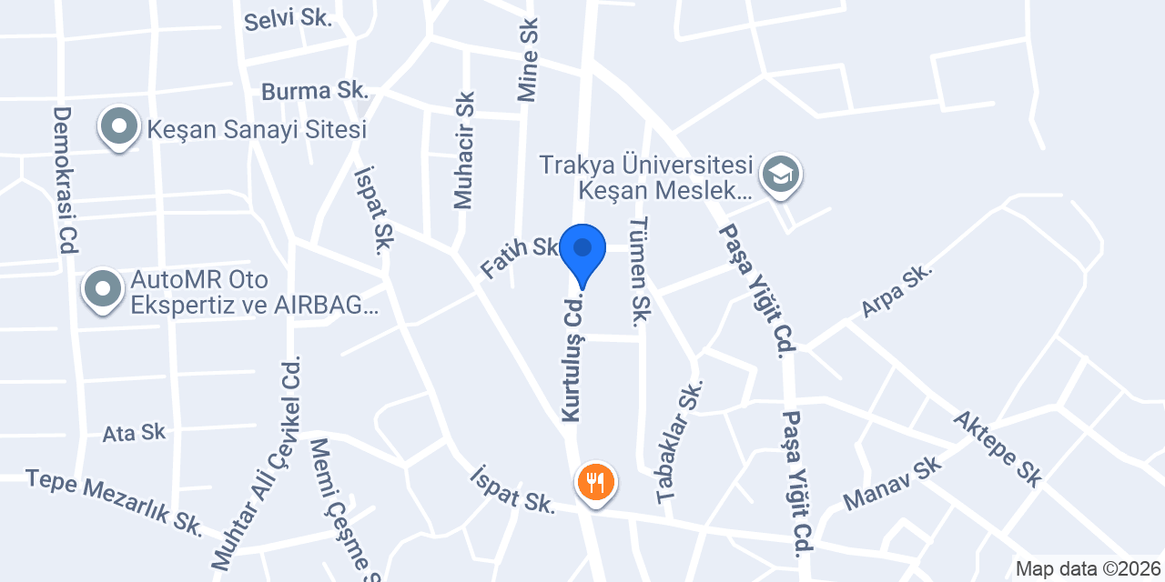 Keşan 3 Nolu Aile Sağlık Merkezi konumu