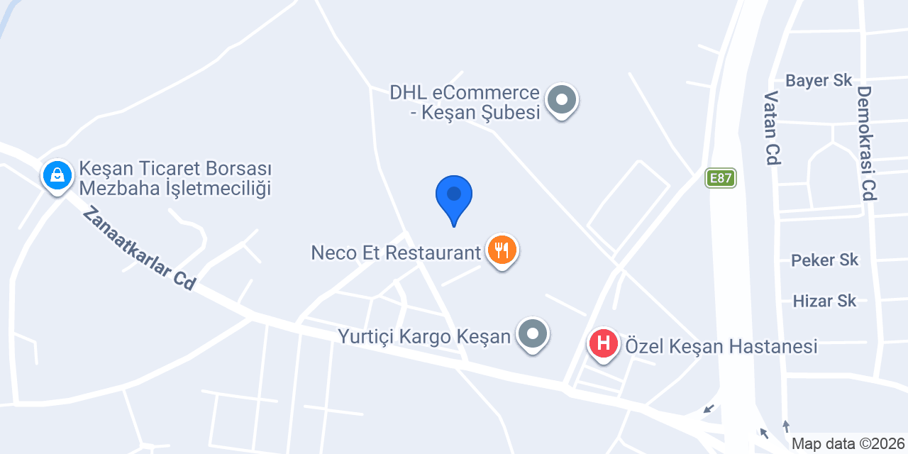 Kardem Gıda AŞ konumu