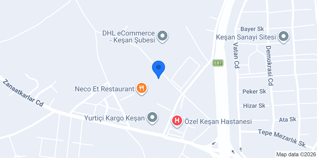Cadde Reklam Ltd. Şti. konumu