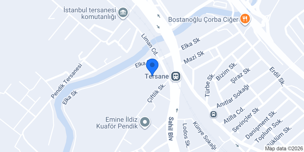 DFDS İstanbul Pendik - Terminal & Acente konumu
