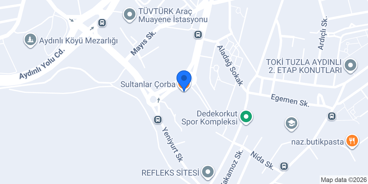 Sultanlar Çorba konumu