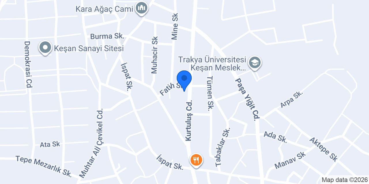 Bursalı Makina Ticaret konumu