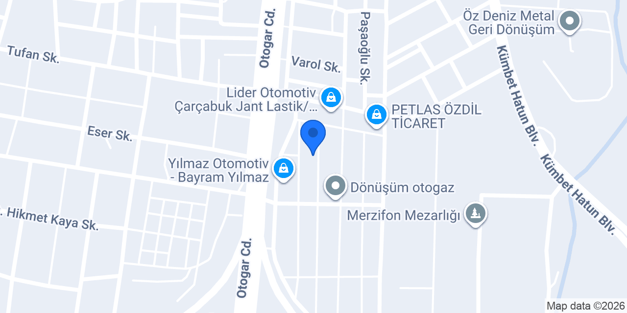 Öncü Ticaret konumu