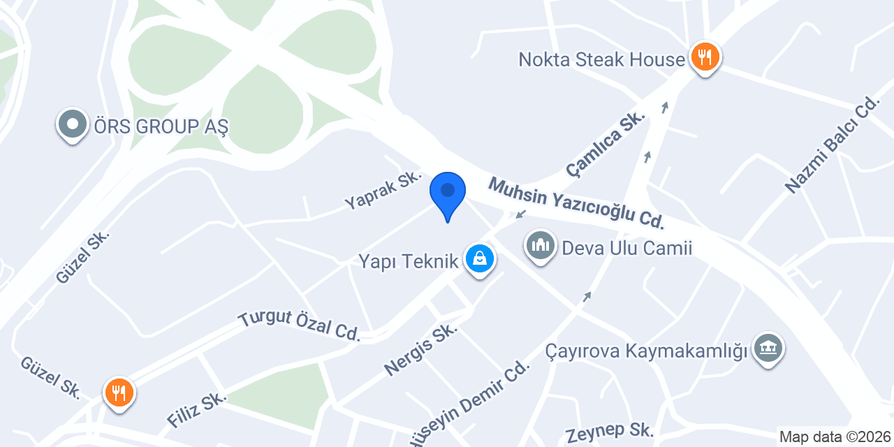 Çukurova Yalıtım konumu