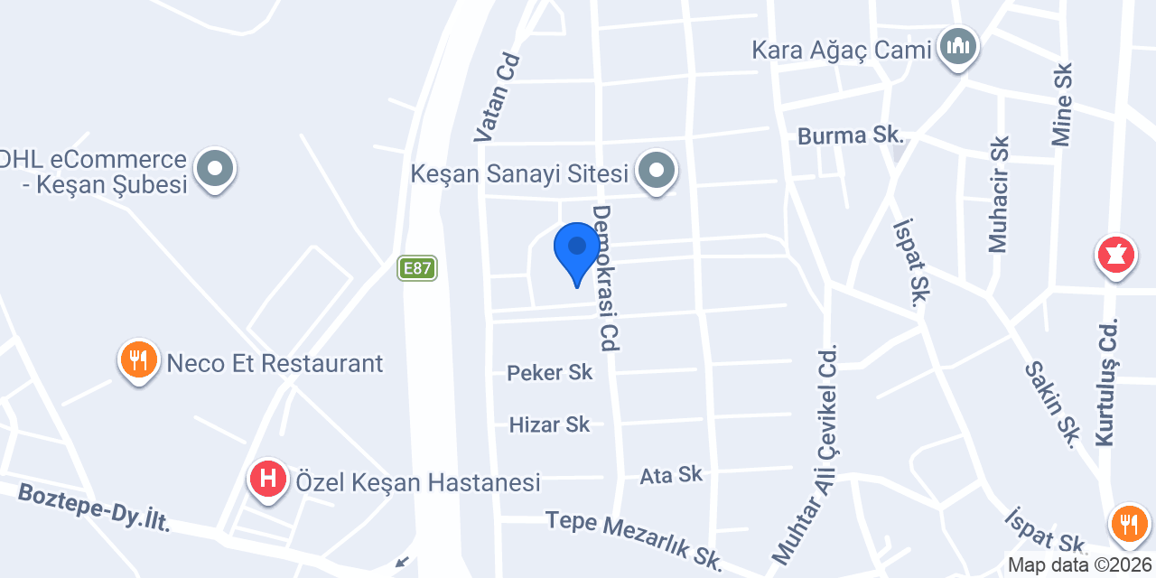 Koç oto konumu